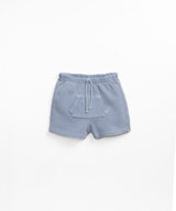 Knitted Pocket Shorts - Sea by Play Up