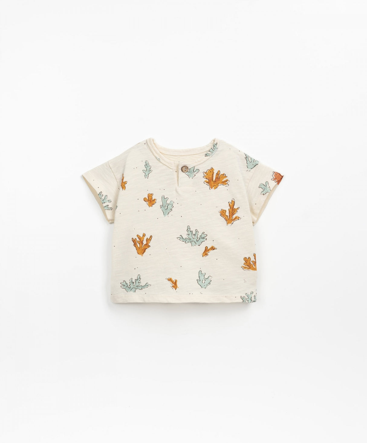 Printed T-Shirt - Coral by Play Up