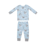 Long Sleeve Loungewear Set - I Love You To The Moon Cows by Angel Dear
