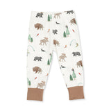 L/S Loungewear Set- Northern Woodland Animals by Angel Dear