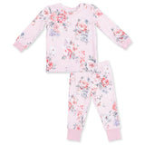 L/S Loungewear Set- Painterly Rose Bouquets by Angel Dear