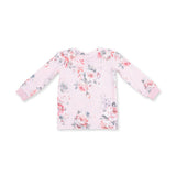 L/S Loungewear Set- Painterly Rose Bouquets by Angel Dear