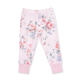 L/S Loungewear Set- Painterly Rose Bouquets by Angel Dear