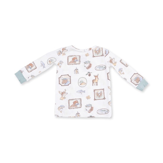L/S Loungewear Set- Woodson's Family Cabin by Angel Dear