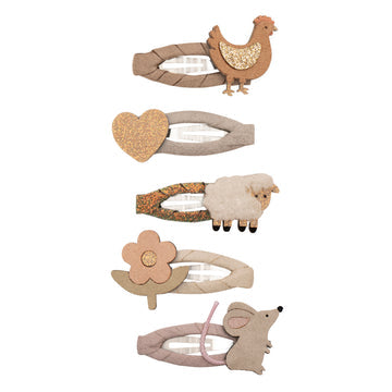 Farm Animal Mini Clic Clacs by Mimi & Lula