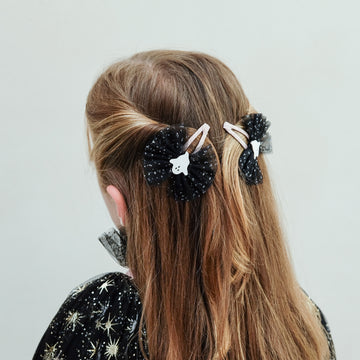 Ghoulish Ghost Tulle Clips by Mimi & Lula
