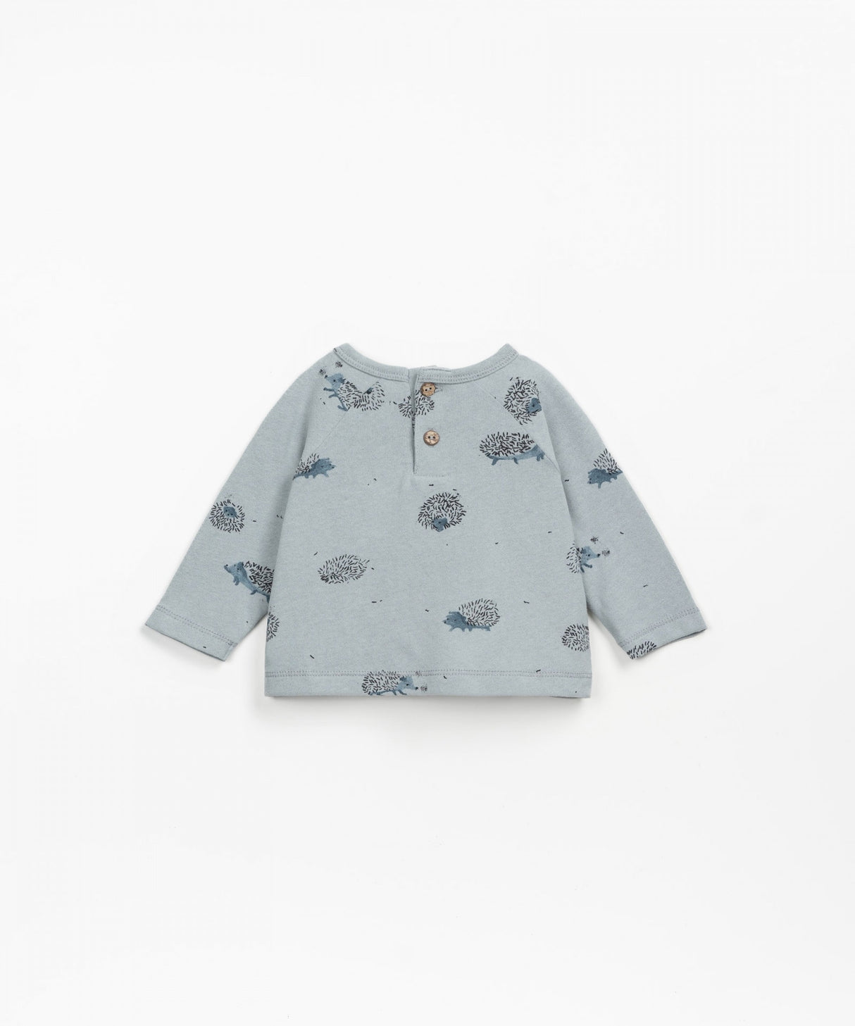 Jersey t-shirt with hedgehog print | Wooden Memories by Play Up