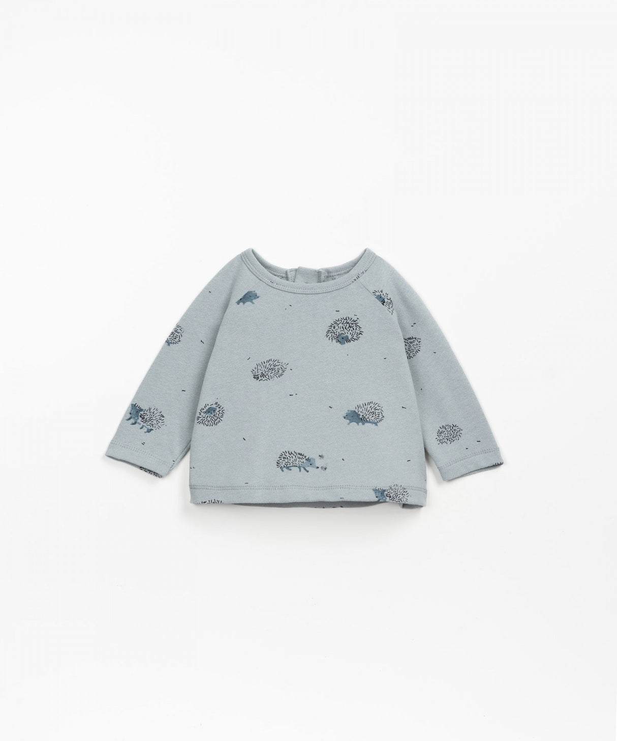 Jersey t-shirt with hedgehog print | Wooden Memories by Play Up