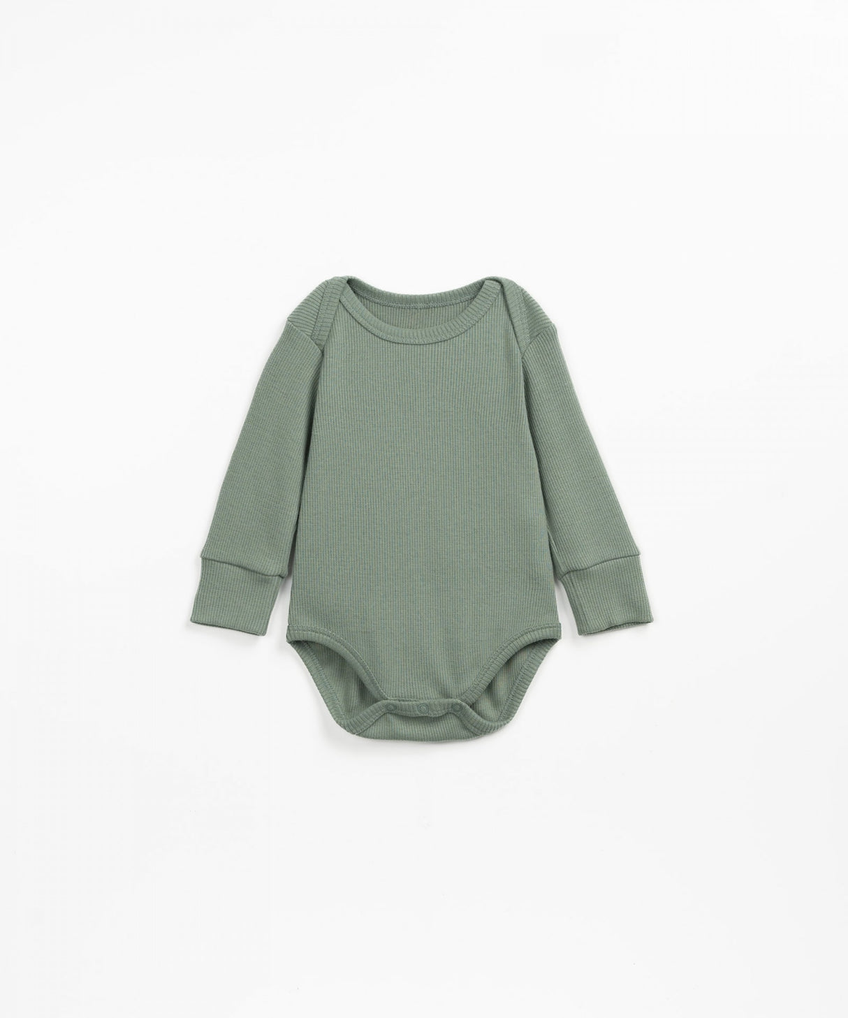 Ribbed bodysuit in organic cotton | Wooden Memories by Play Up