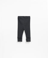 Ribbed leggings | Wooden Memories - Shadow by Play Up