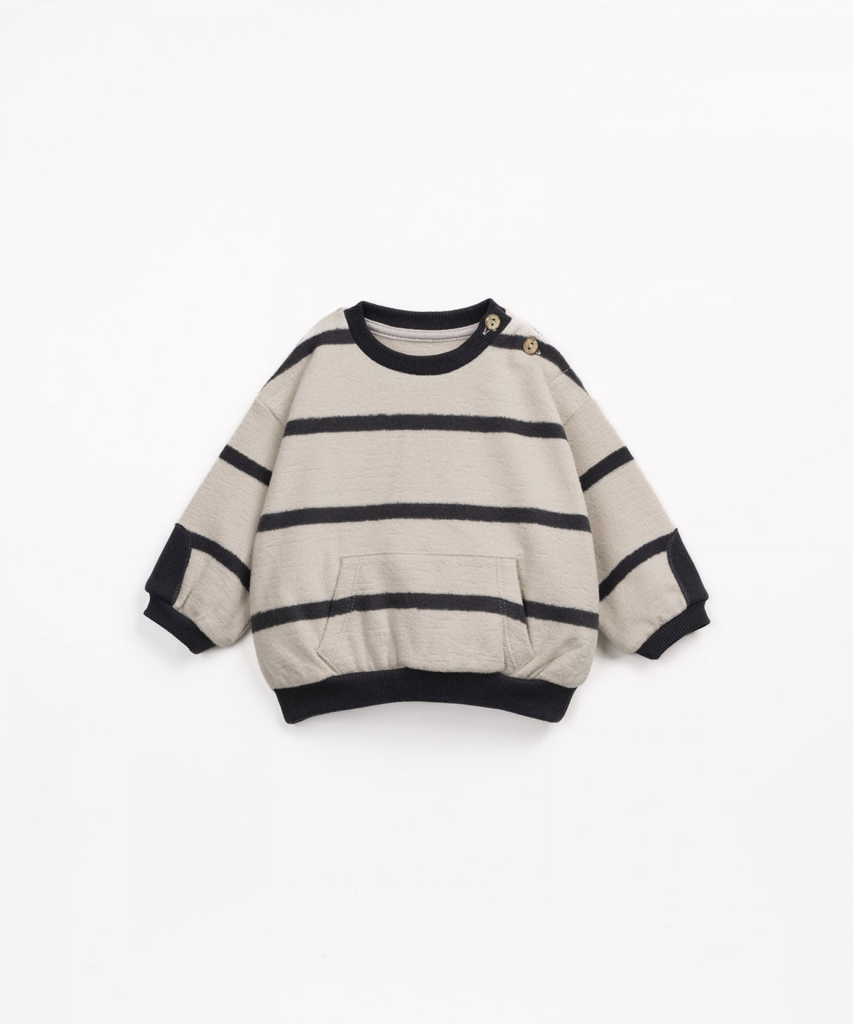 Sweater with striped pattern | Wooden Memories by Play Up