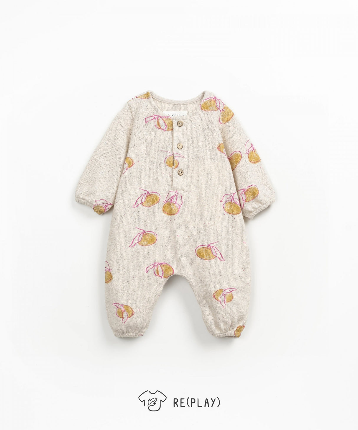 Printed Jersey Jumpsuit- Oranges by Play up