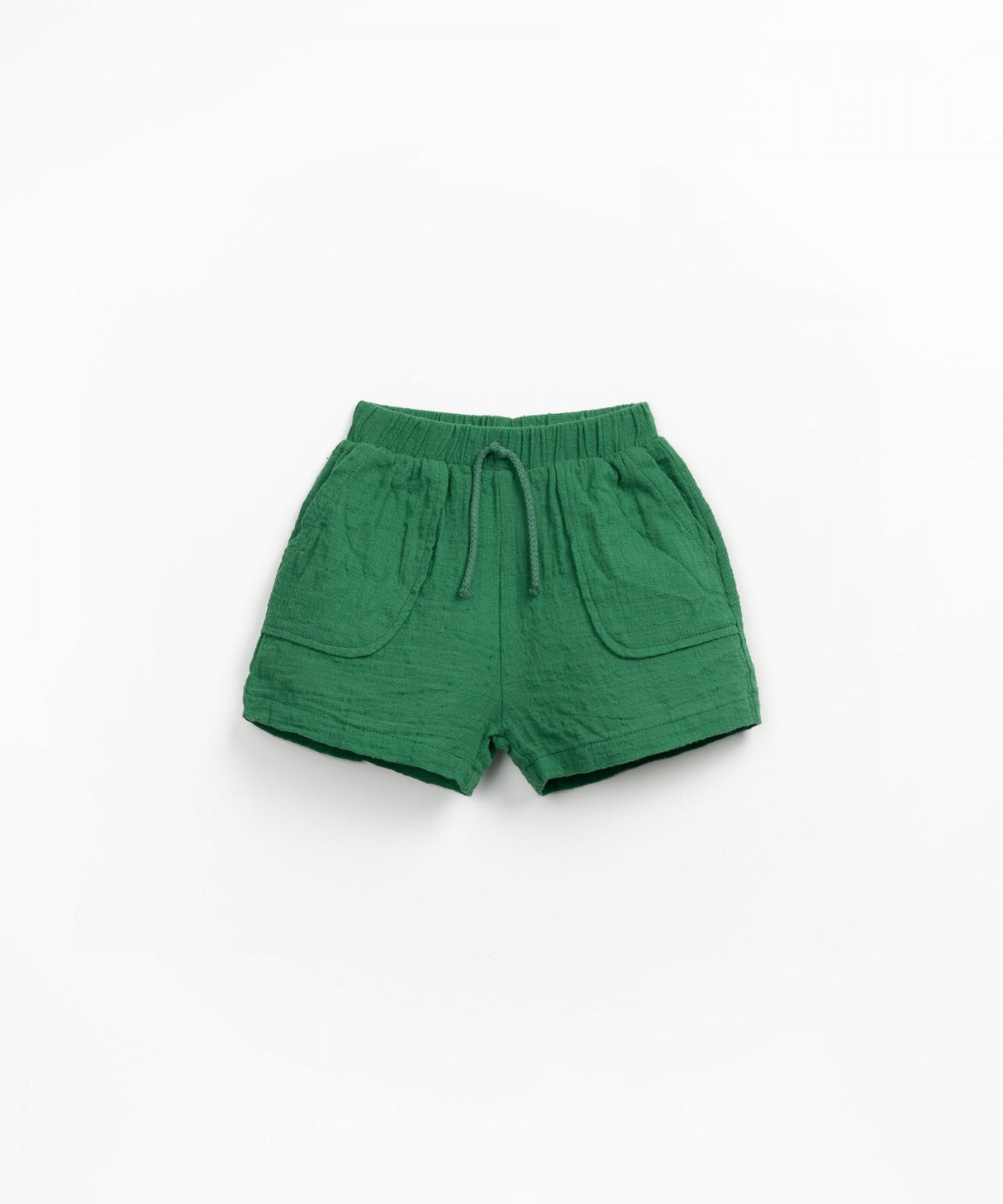 Woven Shorts in Dark Green by Play Up