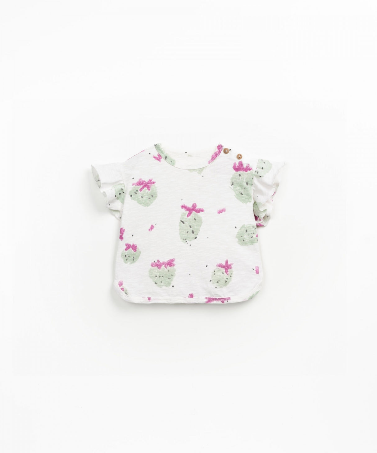 T-shirt with strawberry print by Play Up