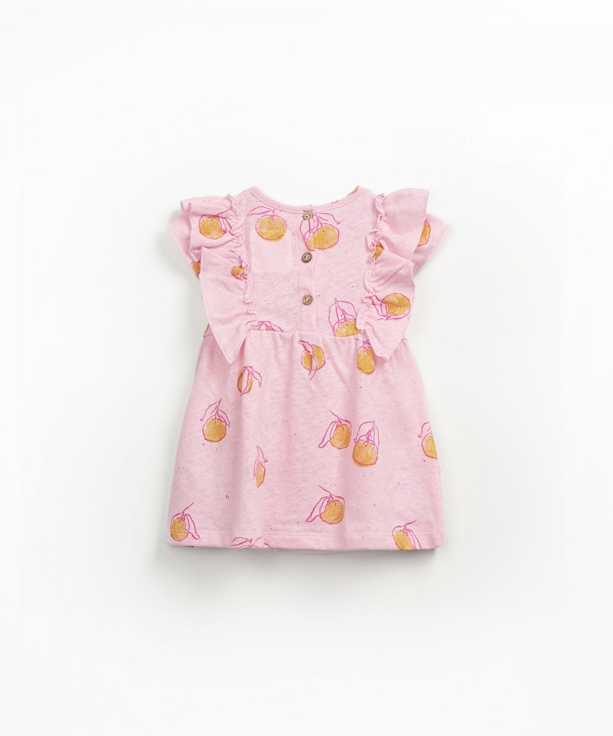 Printed Jersey Dress- Pink Oranges by Play up