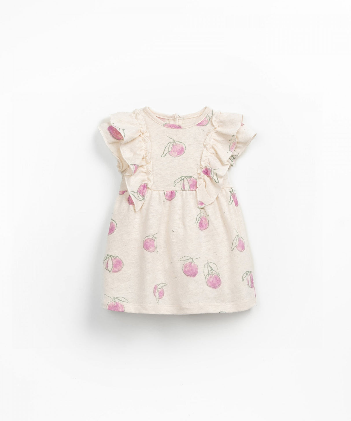 Printed Jersey Dress- Peaches by Play up