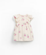 Printed Jersey Dress- Peaches by Play up