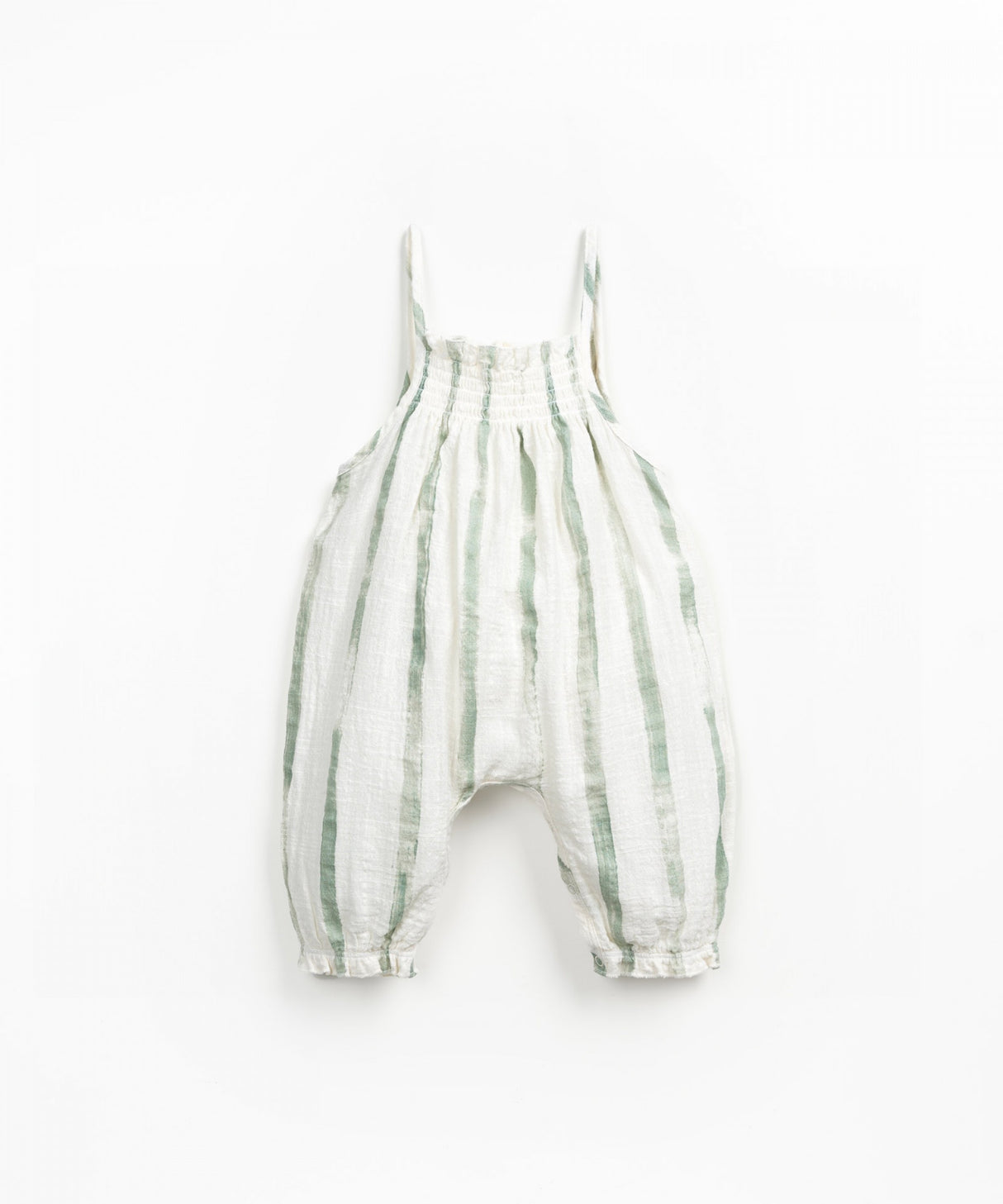 Printed Woven Jumpsuit- Sage by Play Up