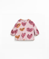 Printed Jersey Long Sleeve Top- Rose by Play Up