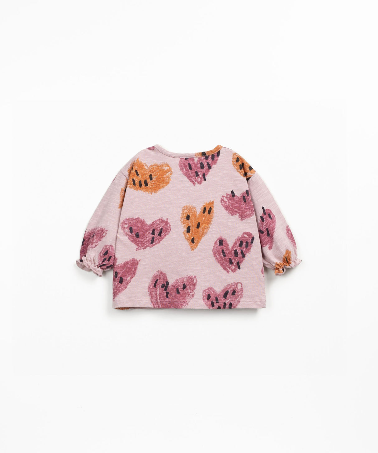 Printed Jersey Long Sleeve Top- Rose by Play Up