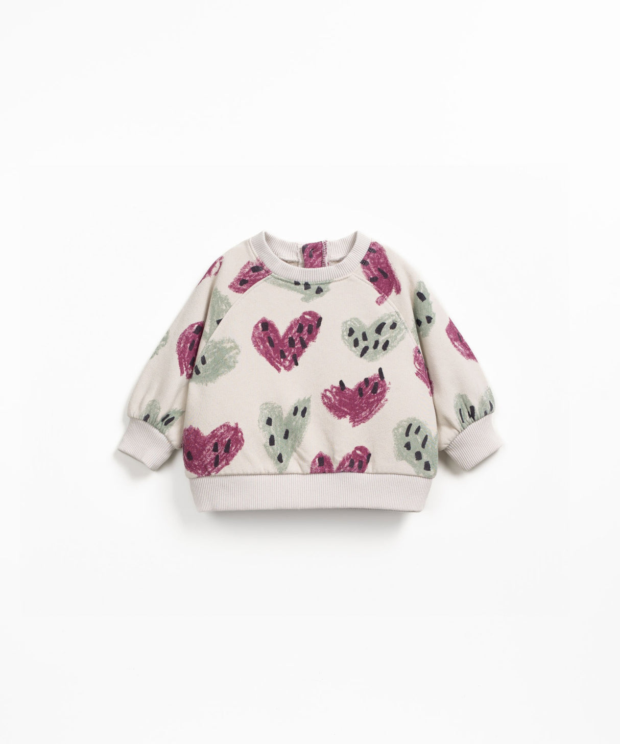 Printed Fleece Sweater- Tones by Play Up