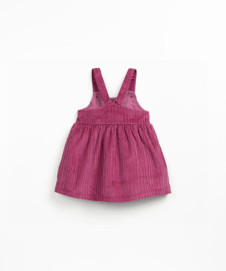 Corduroy Dress in Beetroot by Play Up