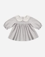 Callie Dress Blue Gingham by Quincy Mae