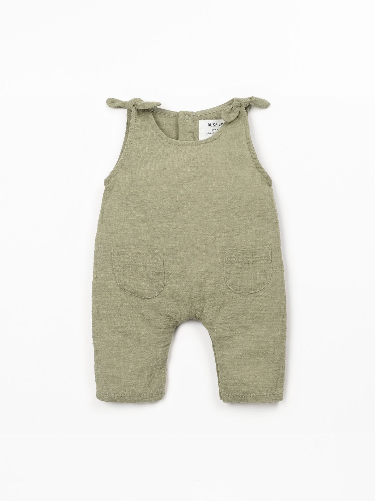 Woven Jumpsuit- Khaki Green by Play Up