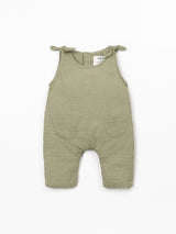 Woven Jumpsuit- Khaki Green by Play Up