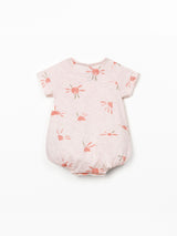 Printed Flame Jersey Jumpsuit- Suns by Play Up