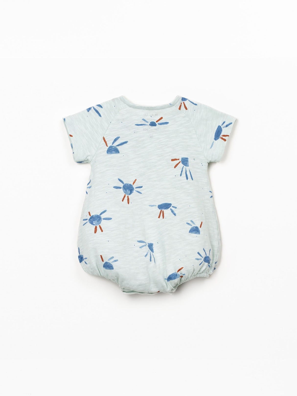 Printed Flame Jersey Jumpsuit- Blue Suns by Play Up