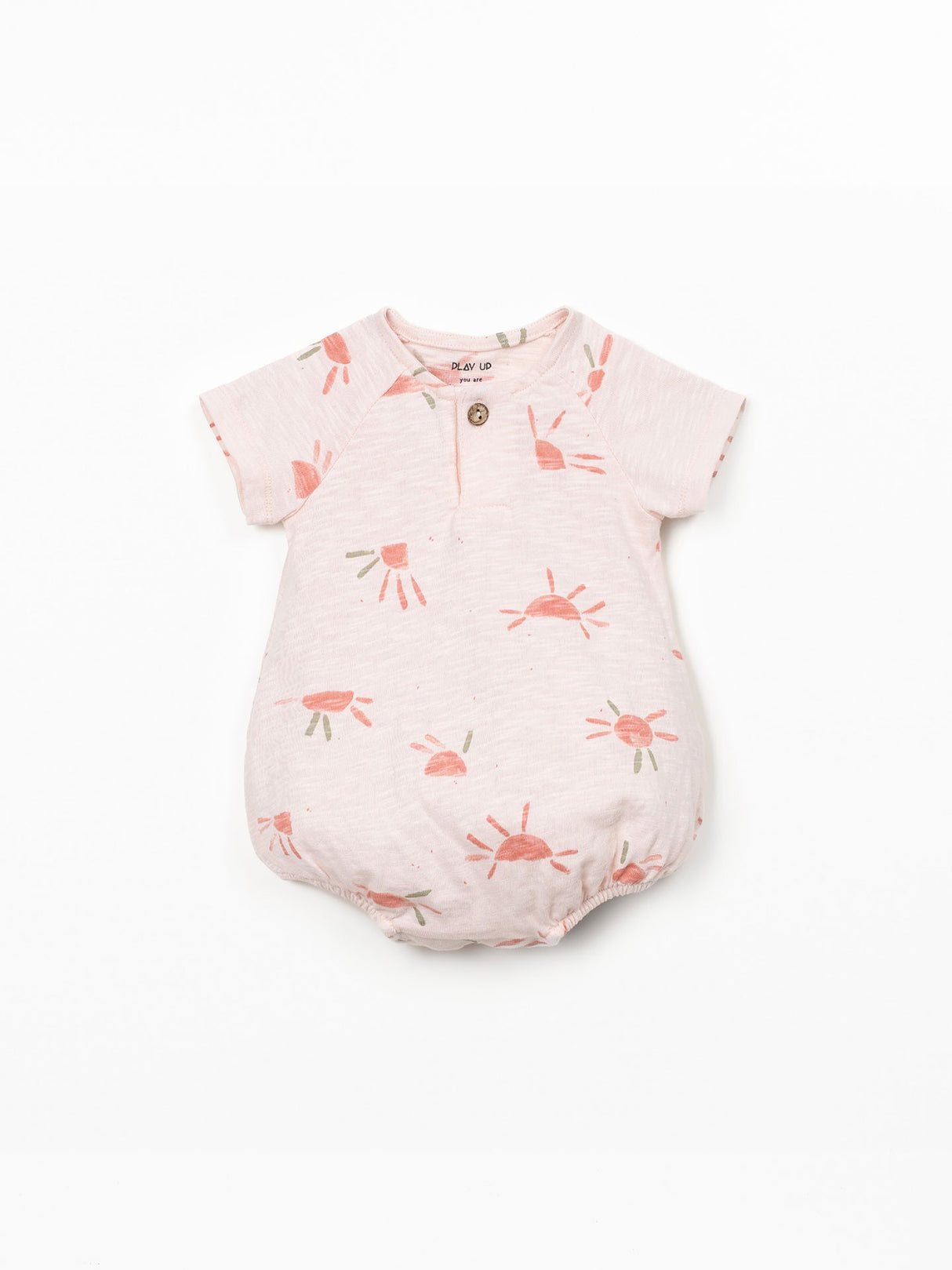 Printed Flame Jersey Jumpsuit- Suns by Play Up