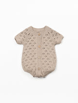 Knitted Jumpsuit- Cru by Play Up