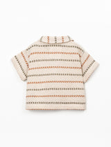 Striped Jersey Knit Shirt by Play Up
