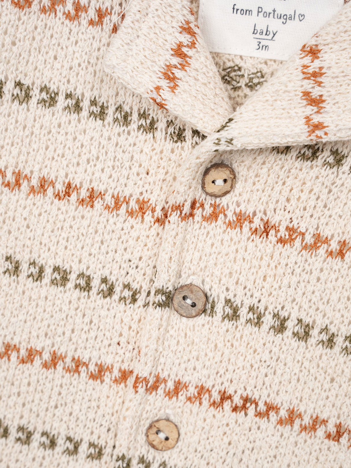 Striped Jersey Knit Shirt by Play Up