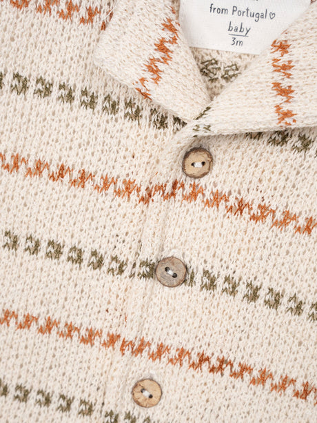 Striped Jersey Knit Shirt by Play Up