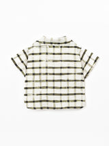 Checkered Woven Dress Shirt by Play Up