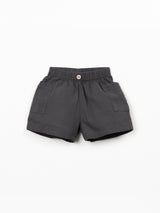 Woven Shorts- Charcoal by Play Up