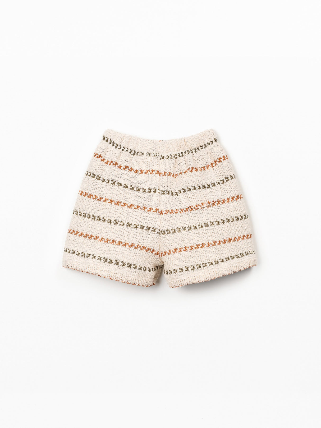 Striped Jersey Knit Shorts by Play Up