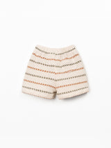 Striped Jersey Knit Shorts by Play Up