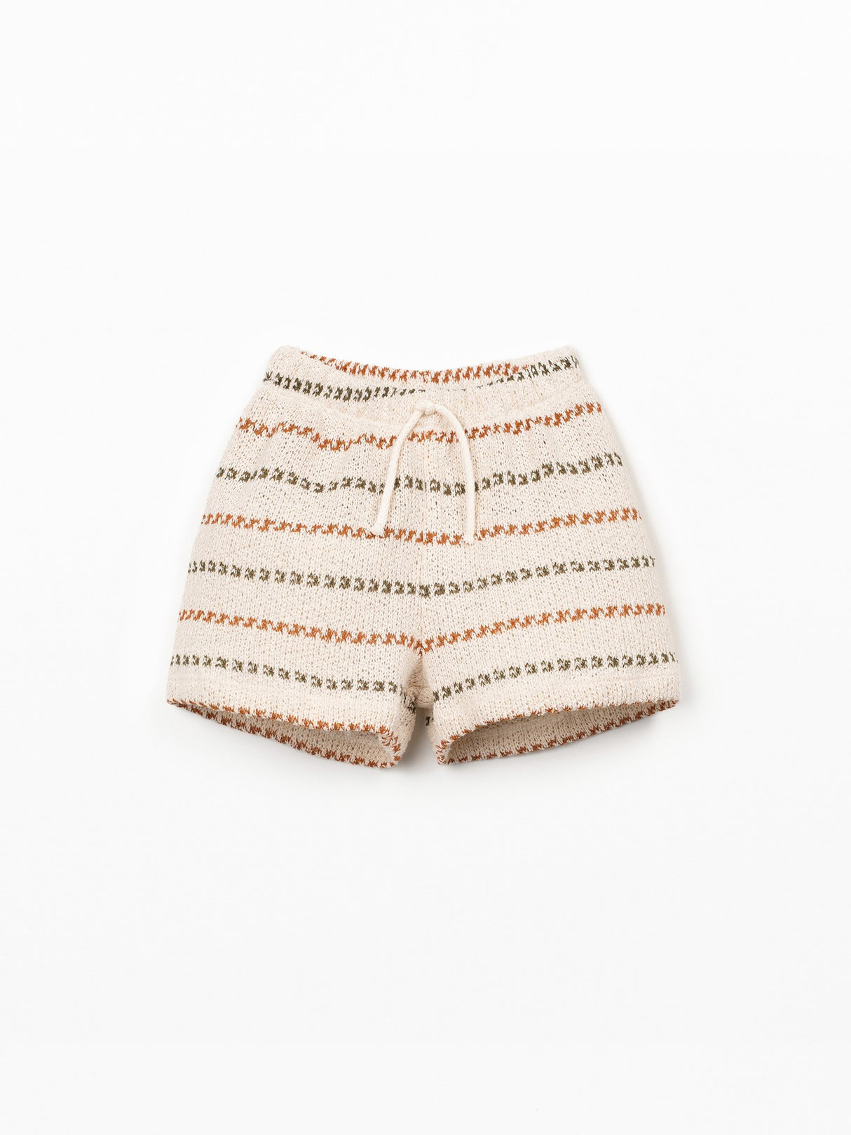 Striped Jersey Knit Shorts by Play Up