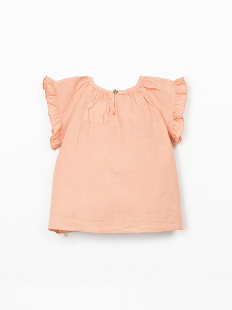 Woven Tunic- Salmon by Play Up