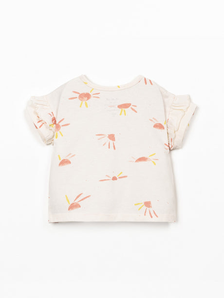 Printed Jersey T-Shirt- Suns by Play Up