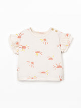 Printed Jersey T-Shirt- Suns by Play Up