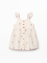 Woven Dress- Pineapples by Play Up