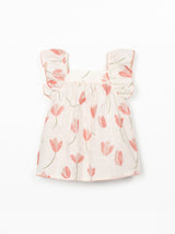 Printed Woven Dress- Flowers by Play Up