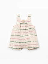Striped Flame Jersey Jumpsuit by Play Up