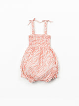 Strappy Jumpsuit- Pink Zebra by Play Up