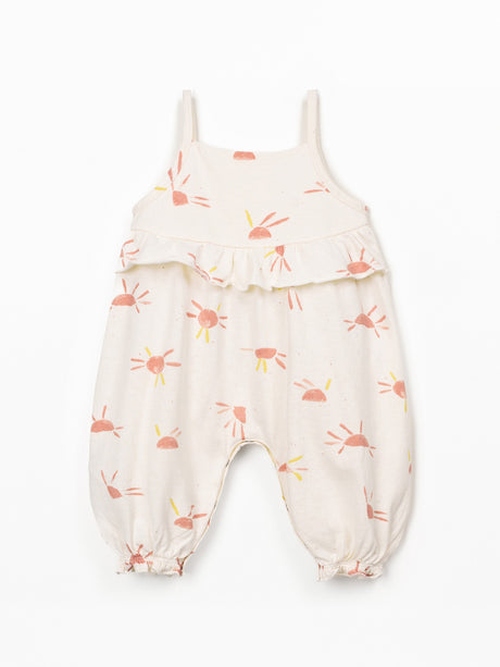 Printed Jersey Jumpsuit- Suns by Play Up