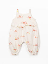 Printed Jersey Jumpsuit- Suns by Play Up